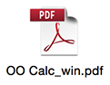 link interno per il download della dispensa pdf su open office calc per windows