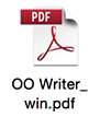 link interno per il download della dispensa pdf su open office writer per windows